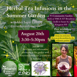 Flyer for Class on August 20th